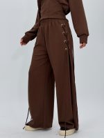 Set din jerse cu hanorac corsetat și pantalon - imagine 20