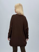 Pulover din tricot cu broderie tip mileu - imagine 8