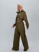 Set din jerse cu hanorac corsetat și pantalon - imagine 10