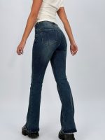 Jeans push-up evazat nisipiu - imagine 4