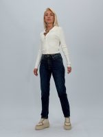Jeans | Blug slim fit cu ștrasuri