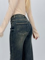 Jeans | Blug drept wide leg - imagine 3