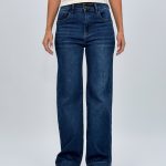 Jeans loose fit basic albastru