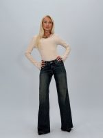Jeans | Blug drept wide leg