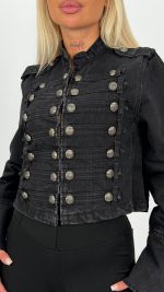 Jachetă de jeans napoleon - imagine 3
