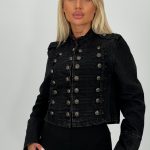 Jachetă de jeans napoleon