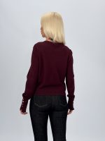 Cardigan din tricot cu nasturi aurii - imagine 15