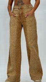 Set jachetă și pantalon din denim - imagine 8