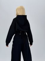 Set din jerse cu hanorac corsetat și pantalon - imagine 31