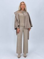 Pantalon din tricot cu lurex - imagine 10