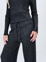 Pantalon din tricot cu lurex - imagine 17