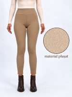 Pantalon colant plușat - imagine 10