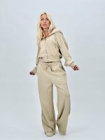 Set hanorac și pantalon cu ștrasuri - imagine 2
