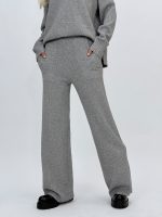 Set pantalon și pulover maletă din tricot - imagine 33