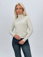 Pulover helancă damă cu finisaj strălucitor lurex