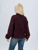 Pulover cardigan cu legături CATO, vedere completă