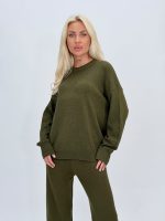 Set pulover și pantalon din tricot cu paiete - imagine 20
