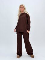 Set pantalon și bluză din tricot - imagine 12