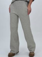 Set pantalon și pulover cu mânecă 3/4 din tricot - imagine 5