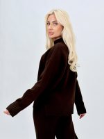 Set pantalon și pulover maletă din tricot - imagine 12