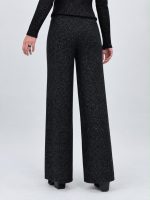 Pantalon din tricot cu lurex - imagine 12