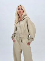 Set hanorac și pantalon cu ștrasuri - imagine 4