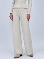 Pantalon din tricot cu lurex - imagine 2