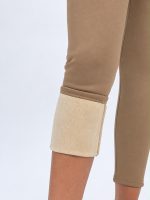 Pantalon colant plușat - imagine 12