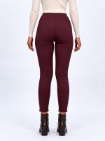 Pantalon colant plușat - imagine 5