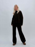 Set pantalon și pulover maletă din tricot - imagine 14