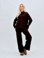 Set pantalon și pulover maletă din tricot - imagine 9