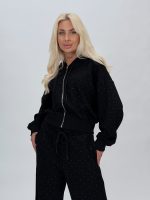 Set hanorac și pantalon cu ștrasuri - imagine 20