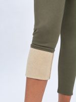 Pantalon colant plușat - imagine 9