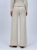 Pantalon din tricot cu lurex - imagine 4