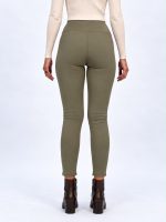 Pantalon colant plușat - imagine 8
