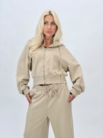 Set hanorac și pantalon cu ștrasuri - imagine 3