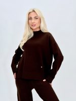 Set pantalon și pulover maletă din tricot - imagine 10