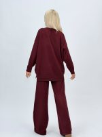 Set pantalon și bluză din tricot, gama completă de culori