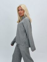 Set pantalon și pulover maletă din tricot - imagine 30