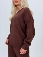 Set pulover și pantalon din tricot cu paiete - imagine 27