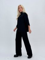 Set pantalon și pulover cu mânecă 3/4 din tricot - imagine 24