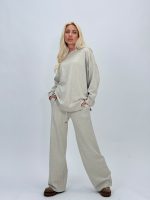 Bluză din tricot cu mânecă lungă, detaliu textură