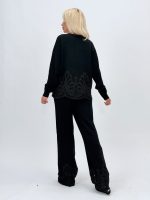 Set pulover și pantalon din tricot cu broderie - imagine 28
