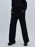 Set pantalon și pulover maletă din tricot - imagine 25