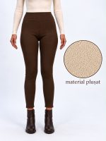 Pantalon colant plușat - imagine 13