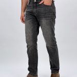 Jeans slim fit gri