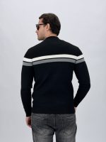 Pulover din tricot cu fermoar, ansamblu complet
