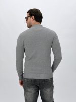 Pulover din tricot cu fermoar - imagine 14