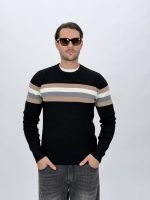 Detaliu textură tricot cu model bob