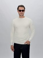 Pulover bărbați tricot, detaliu textură material